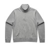 wo's-stencil-half-zip-crew-greymarle